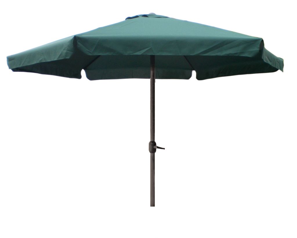 Marktkurbelschirm Easy grün 300cm Produktbild 