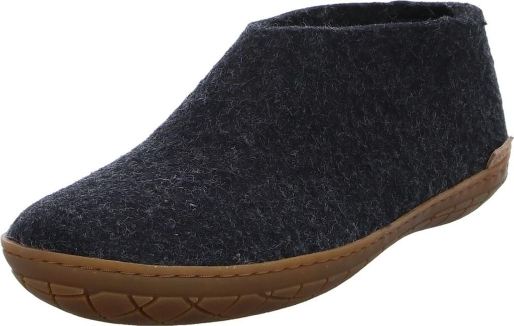 Glerups Herren Hausschuhe 13985-37, 13985-39, 13985-40, 13985-41, 13985-42, 13985-43, 13985-44, 13985-45, 13985-46 GLE-AR-02-00 grau 44
