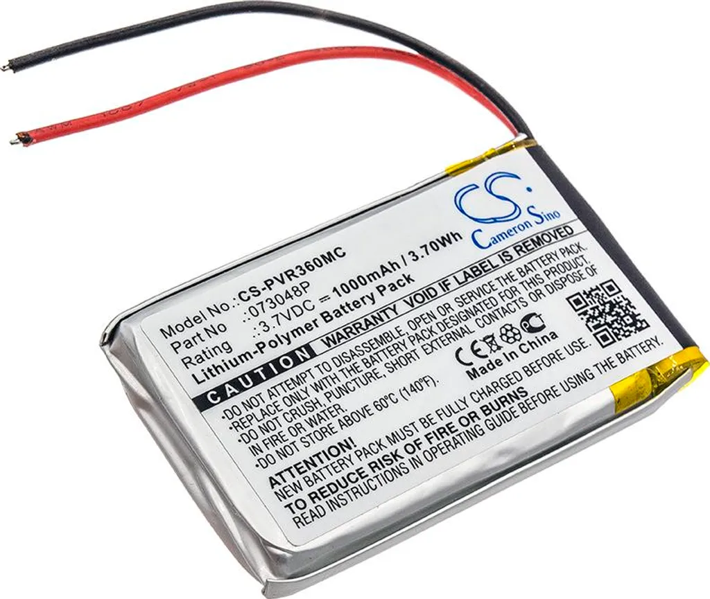 Batteria Polaroid R360 Compatibile 1000mAh | Sostituisce 073048P TECHTEK