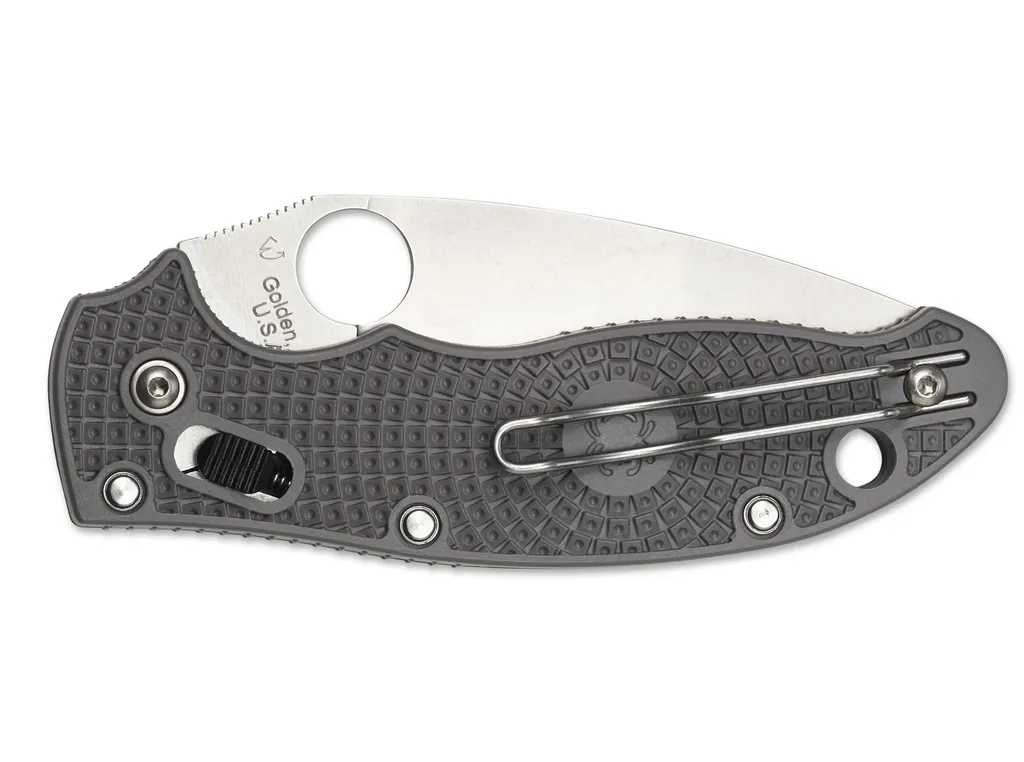 Couteau EDC robuste Spyderco Manix 2 Maxamet pour usage intensif