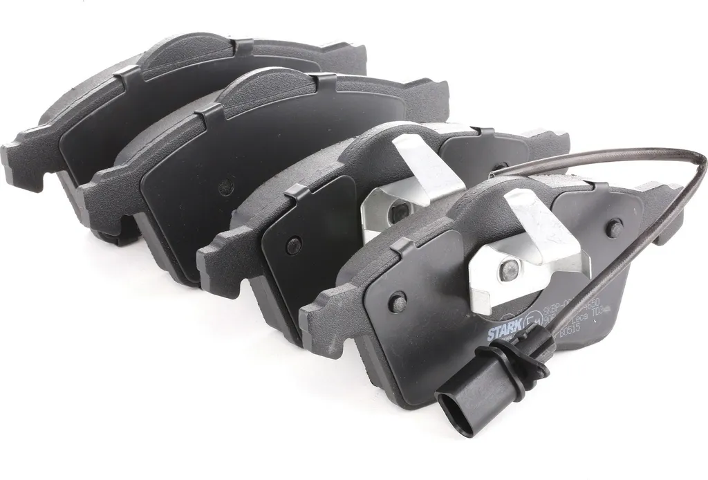 Finis les sifflements : Plaquettes de frein avant T4 - OE 7D0698151 STARK