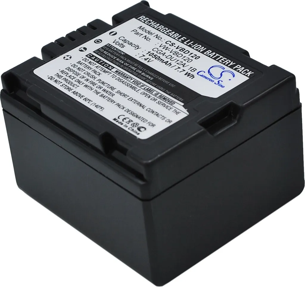 Non Fermare i Tuoi Ricordi - Batteria Panasonic DZ-GX20 DZ-GX3000 TECHTEK