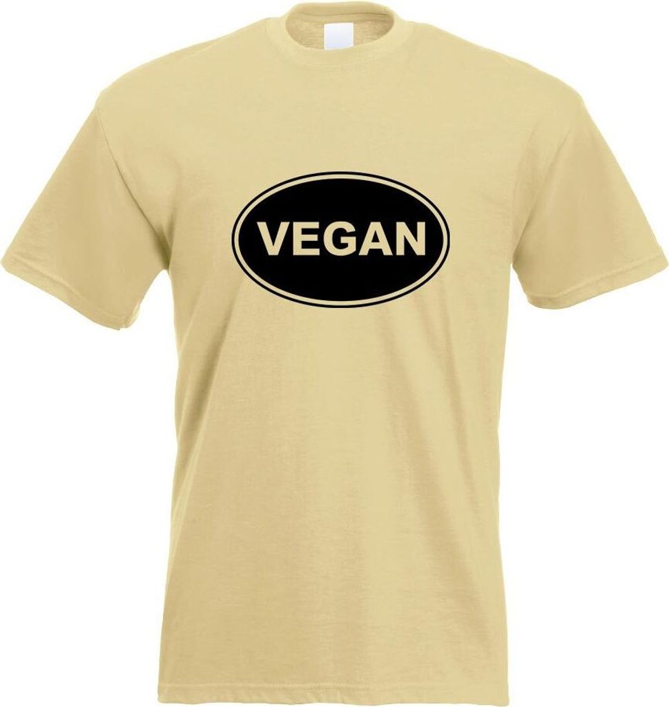 Kiwistar - T-Shirt - Khaki - Vegan Herren Funshirt Bedruckt Design Sprüche Spruch Motive - mit Motiv Bedruckt - Funshirt Design - Sport - Freizeit...