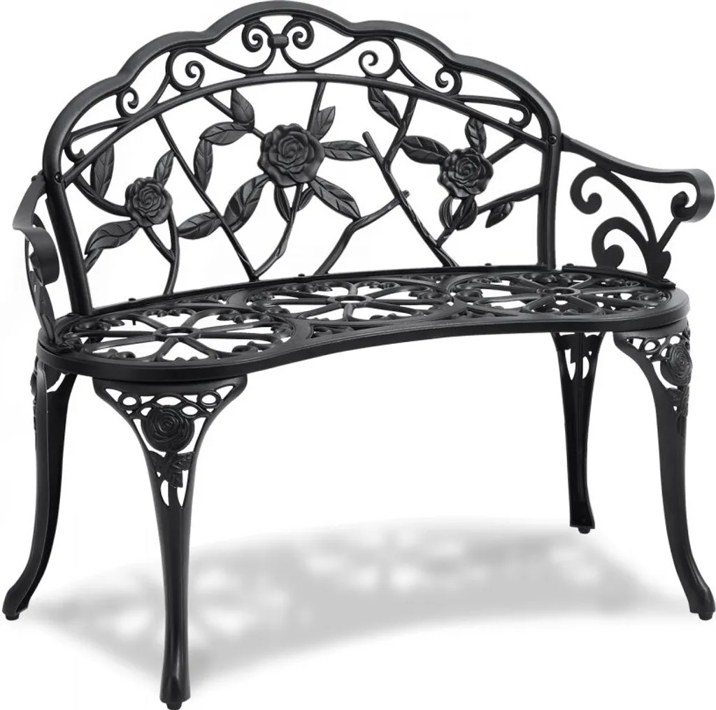 Banc de jardin ultra robuste 2118 kg en métal pour 3 personnes 987 mm