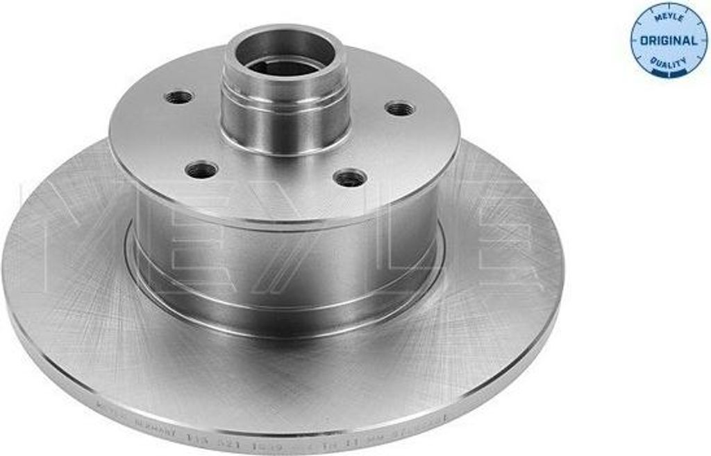 2x MEYLE Bremsscheibe 115 521 1039 vorne für VW TRANSPORTER III Bus 119mm 278mm