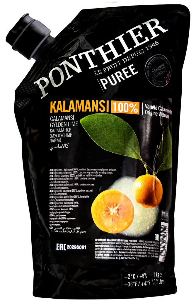 Ponthier KALAMANSI PÜREE Zitrus-Frucht-Püree 1KG Produktbild 