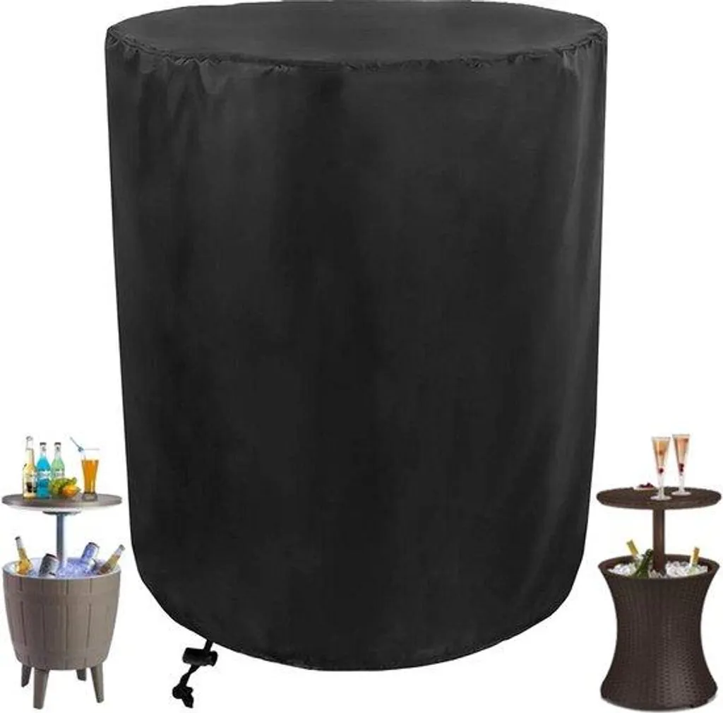 Housse table de terrasse imperméable et résistante aux UV - Ronde