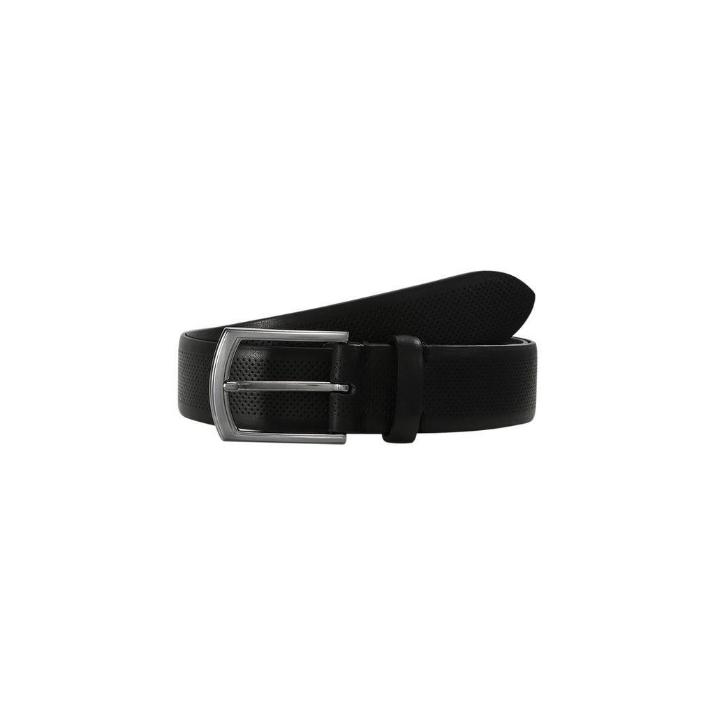 LLOYD Leder Gürtel Leather Belt 3.5 W90 Black schwarz