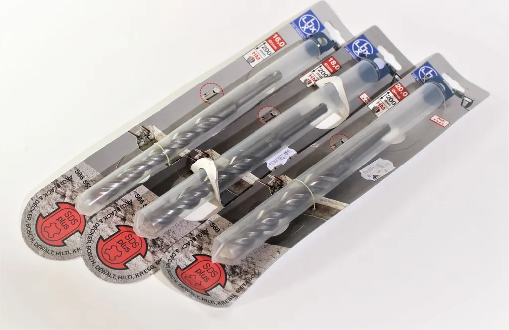 Forets LUX SDS Plus ø16-20 mm pour percer le béton sans effort et HM
