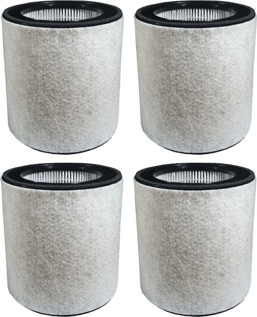 Comedes Ersatzfilterset 4teilig passend für Soehnle Airfresh Clean Connect 500