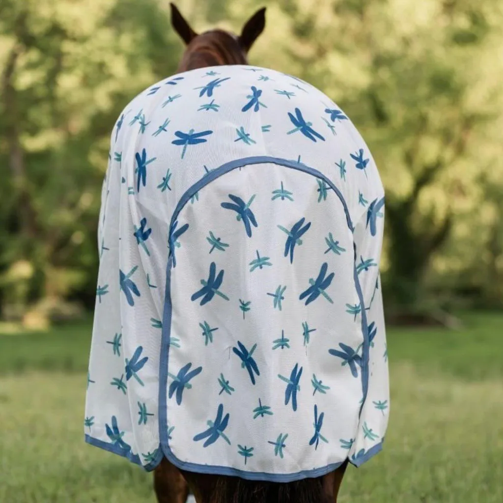 Couverture anti-mouches intégrée Horseware Amigo pour cheval en maille - 3