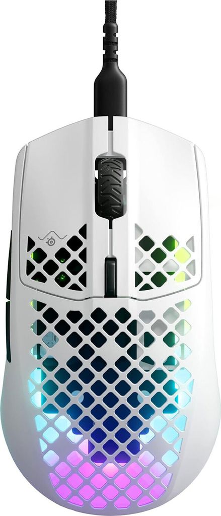 SteelSeries Aerox 3 Snow 2022, Gaming-Maus Produktbild 