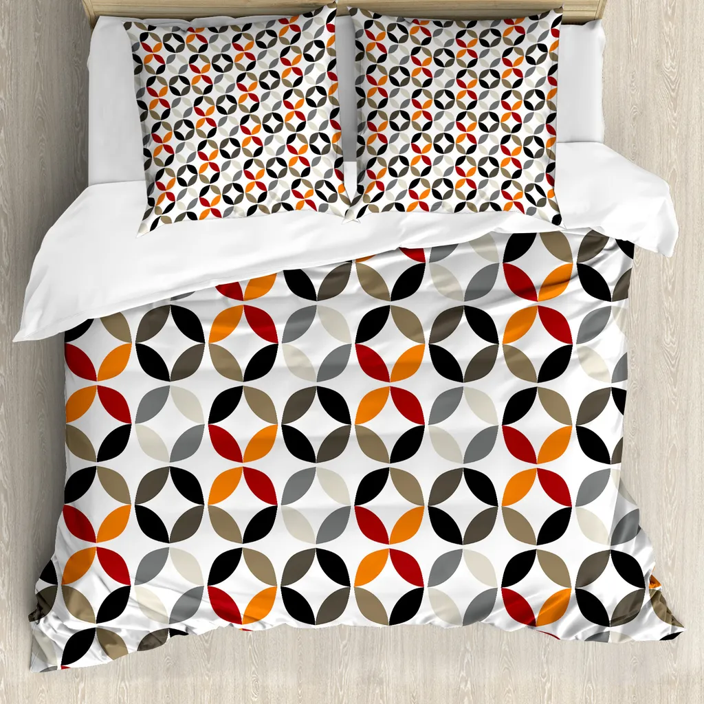 Copripiumino ABAKUHAUS Boho Ring Forms 155x220cm Antiacaro