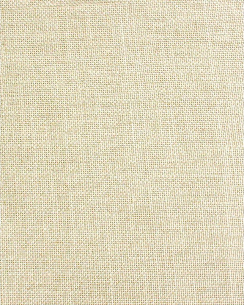 Zählstoff Permin Leinen Precut 28 ct. 076 Farbe 135 Wolle, Handarbeitsstoff aus 100% Leinen für Stickerei 46x46 cm