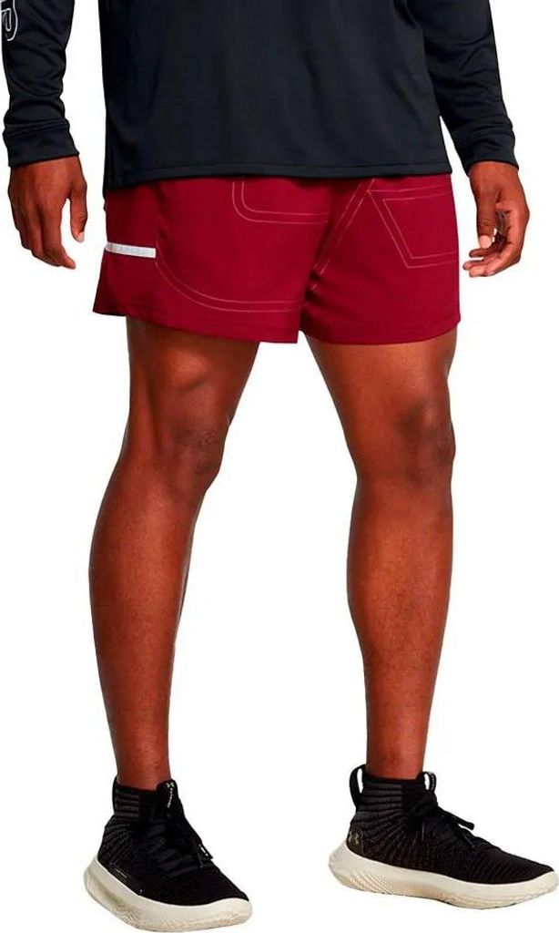 Under Armour Ua Baseline Pro 5' Short - cardinal, Größe:L