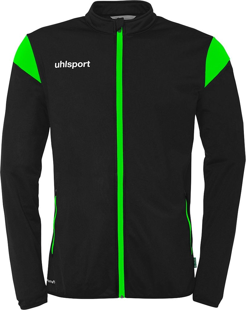 Uhlsport Squad 27 Polyesterjacke Herren - Schwarz / Neongrün | Größe: 3XL