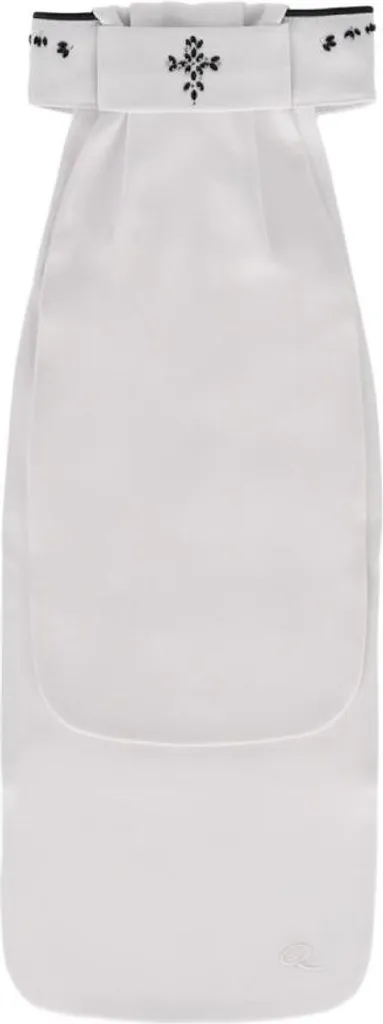 Plastron de Compétition QHP Novah Blanc Taille M pour Veste de Concours