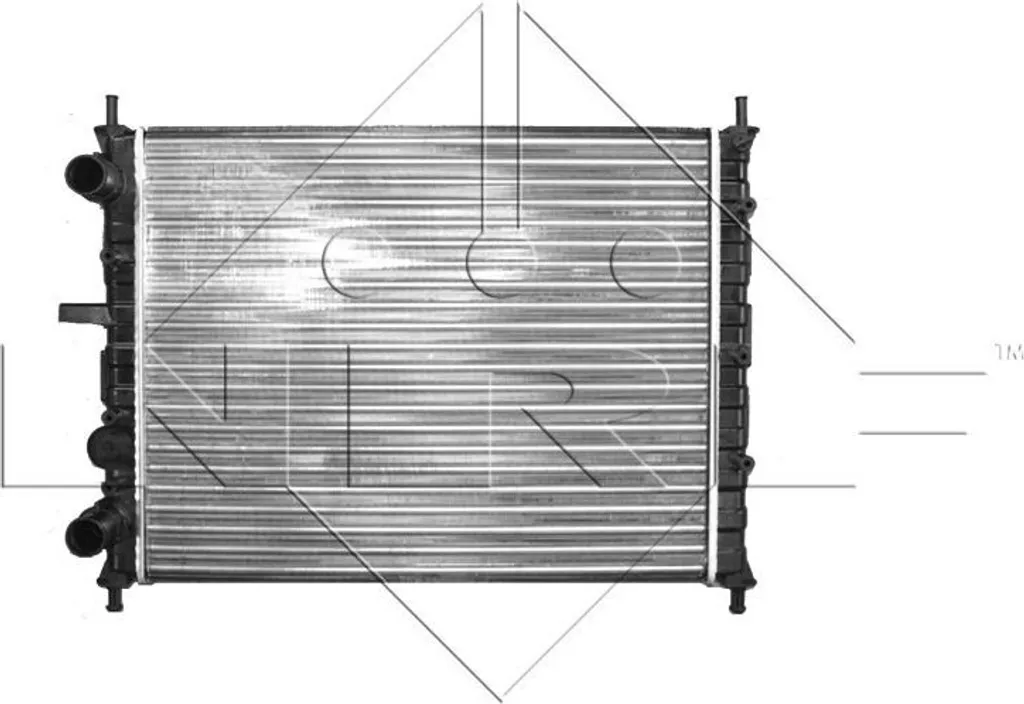 Radiateur de refroidissement pour Fiat Brava et Bravo - Modèle NRF 58017