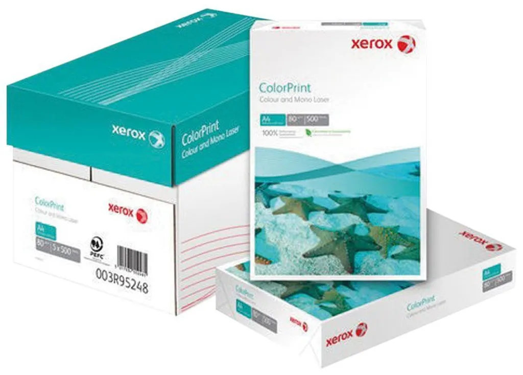 Papier A3 lisse Xerox 100g extra blanc pour impression recto-verso nette