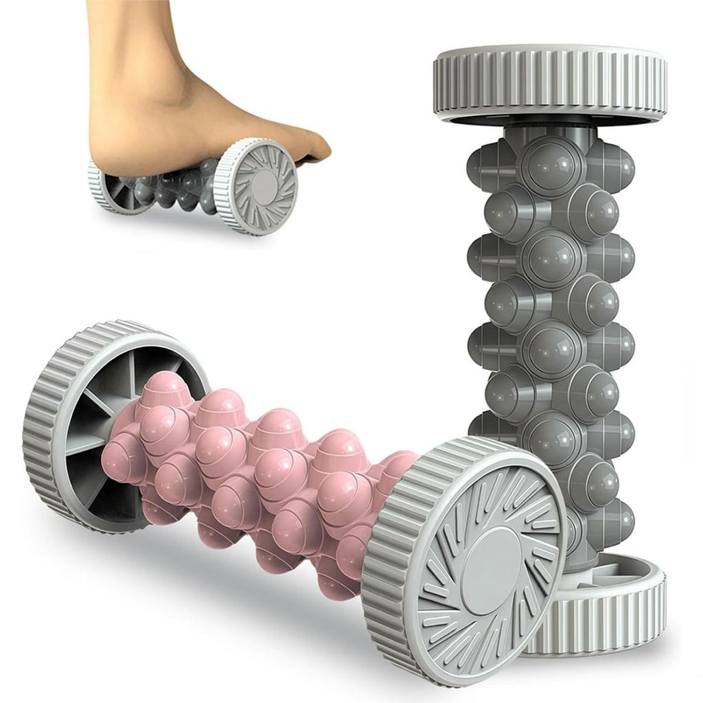 2 Stück Fußmassage-Roller,Ideal für Plantarfasziitis, Fuß- Produktbild 