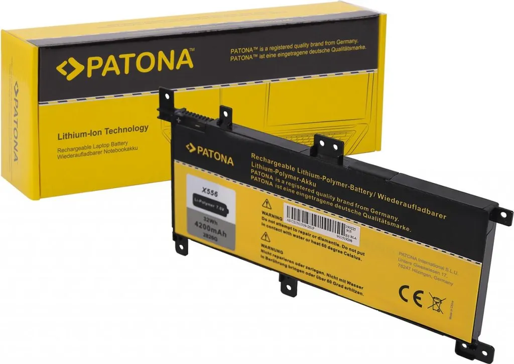 Batterie Asus X556 série 0B200-01750000 C21N1509 pour PC Portable