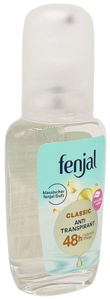 fenjal Deodorant CLASSIC 75ml Anti-Transpirant klassischer Produktbild 