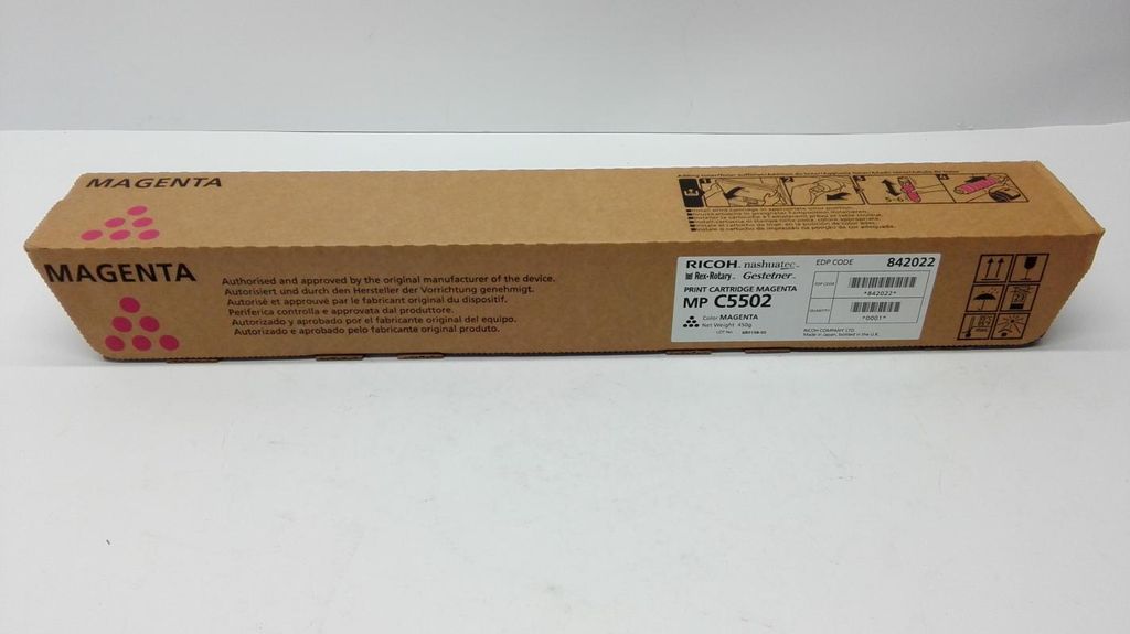 Ricoh 842022 Tonerkartusche Magenta 22.000 Seiten für Ricoh Aficio MP C4502