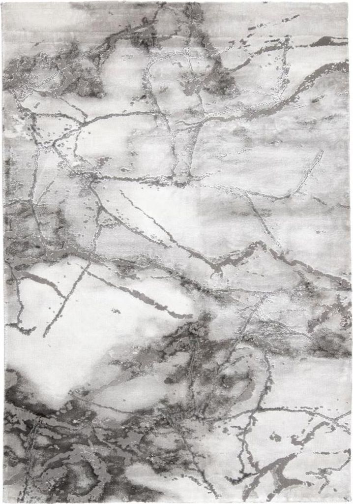 MARBAL gewebter Wohn- und Schlafzimmerteppich mit abstraktem Muster