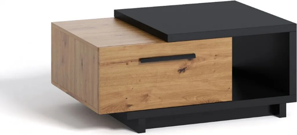 Table basse moderne 90 ISOLDA - Table de salon design carrée 90x90 cm