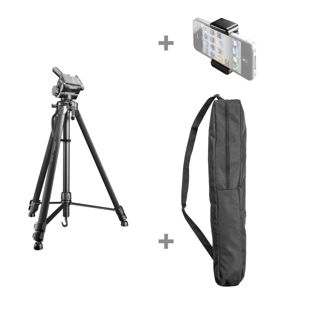 Walimex pro WT-3570 Basic Tripod 168cm Black Obrázok produktu 