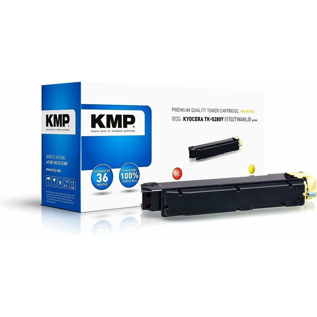KMP K-T92 gelb Toner kompatibel zu KYOCERA TK-5280Y
