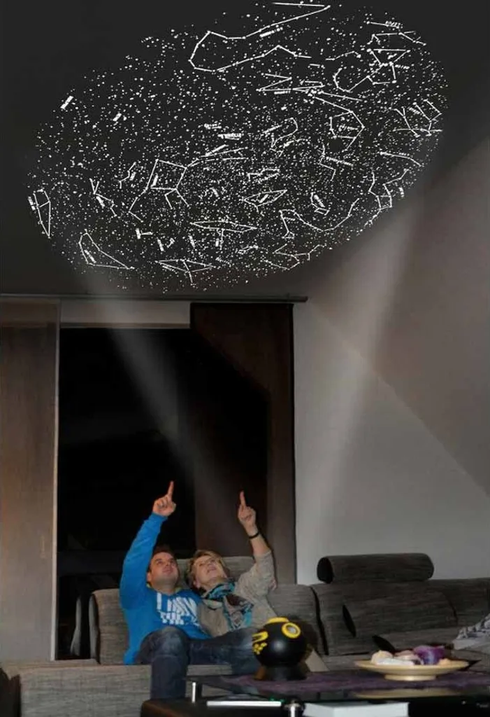 Astro-planétarium junior 16 cm noir et jaune pour observer les étoiles - 11