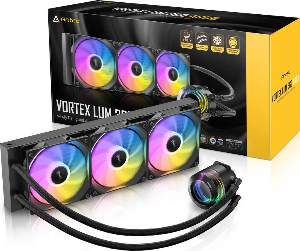 Refroidir un Processeur Gaming avec le Watercooling Antec Vortex Lum 360 - 2