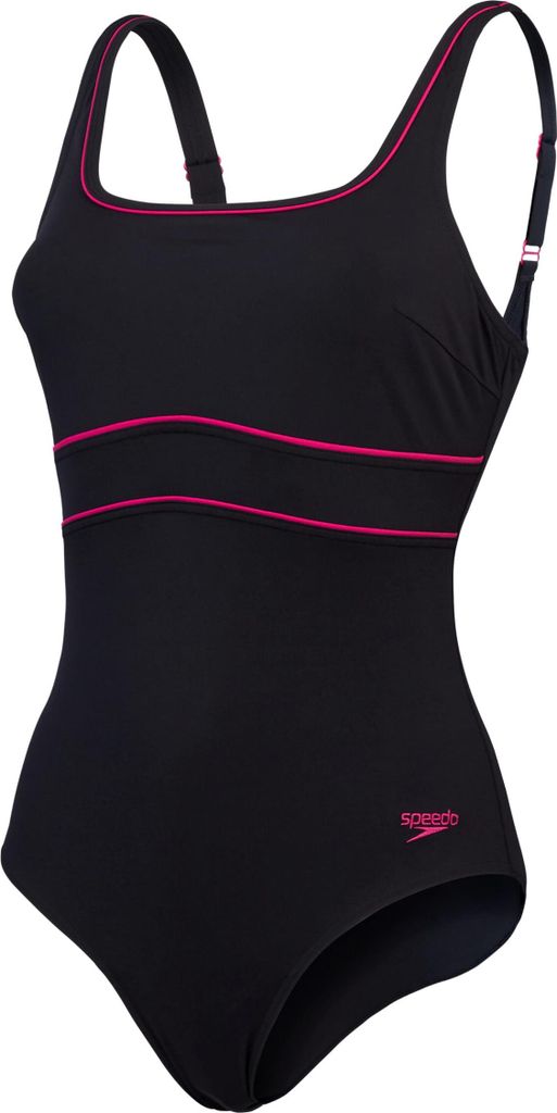 SPEEDO Womens Shaping ContourEclipse BLACK/ MAGENTA HAZE BLACK/ MAGENTA HAZE 44