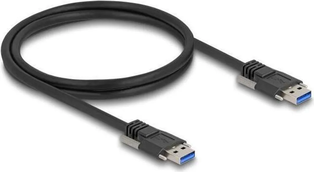 Câble de données USB Type-A Mâle/Mâle SuperSpeed compact 19mm