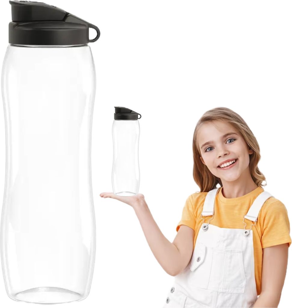Bidon Dafi butelka na wodę czarna 0,6l Zdjęcie produktu 