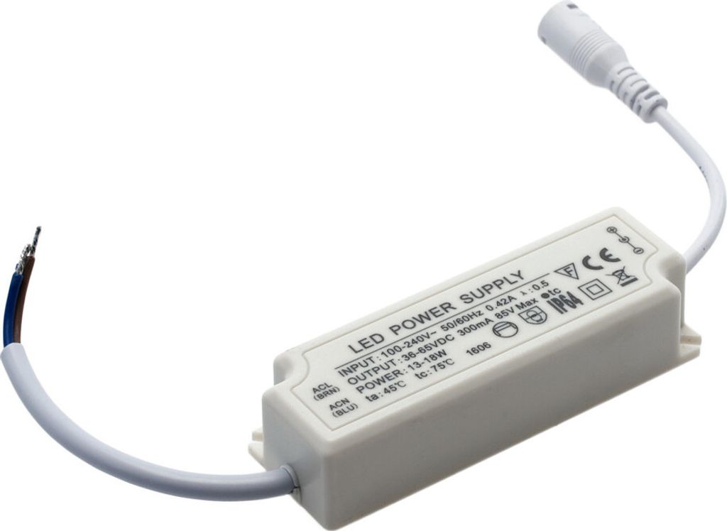 36-65V Gleichstrom Netzteil 13-18W für LED Panel Produktbild 