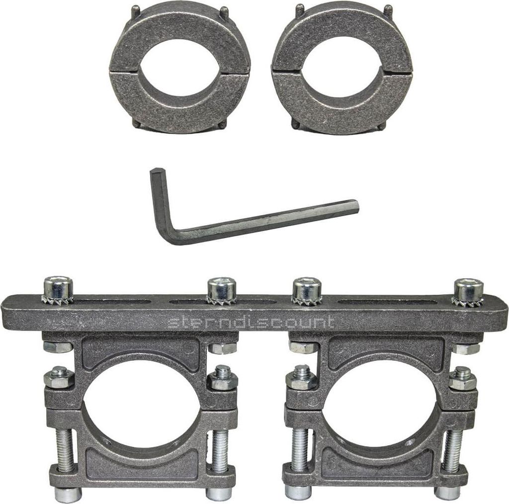 LNB-Haterung 2-Fach Robuste Aluminiumdruckguss HD Receiver PVR Ready