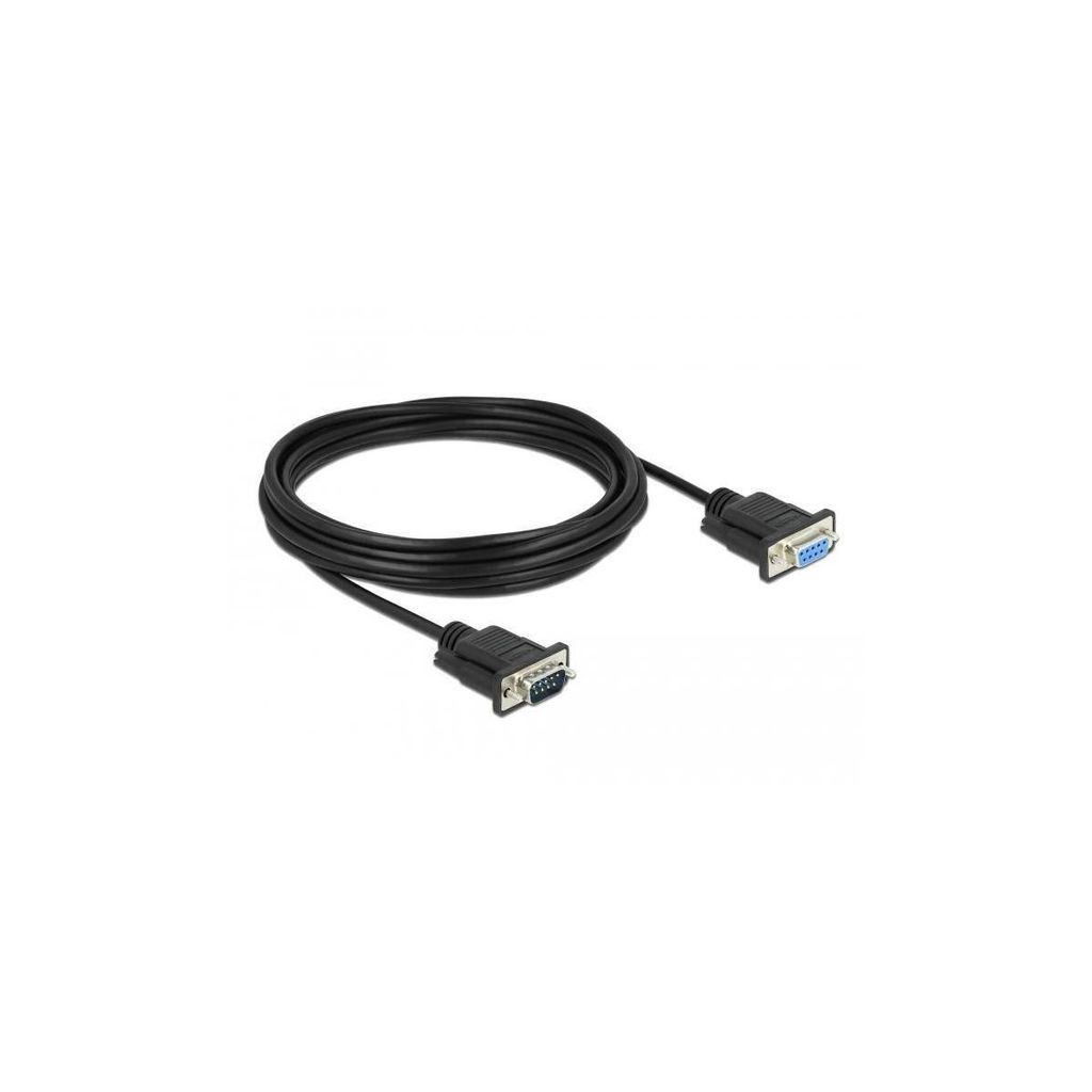 DELOCK Seriell Kabel RS-232 D-Sub9 Stecker < Schmale BU 5m