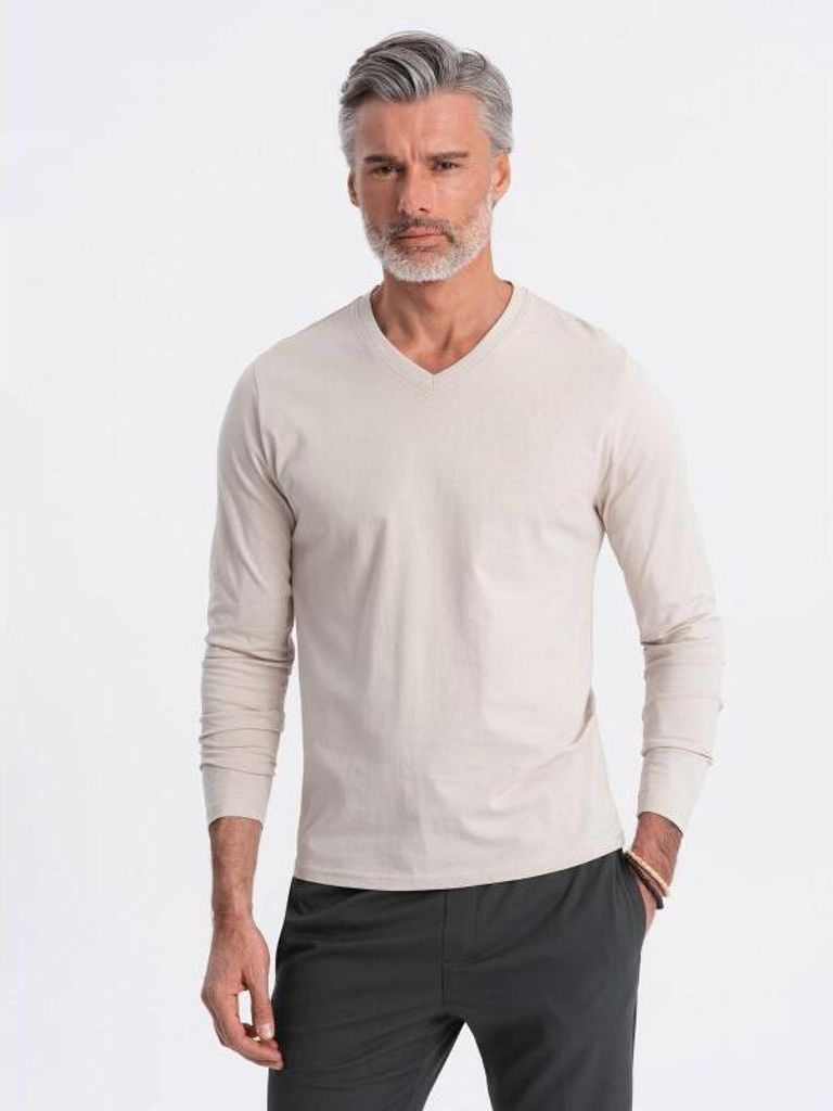 Ombre Clothing Pánske tričko s dlhým rukávom Hespexia Obrázok produktu 5