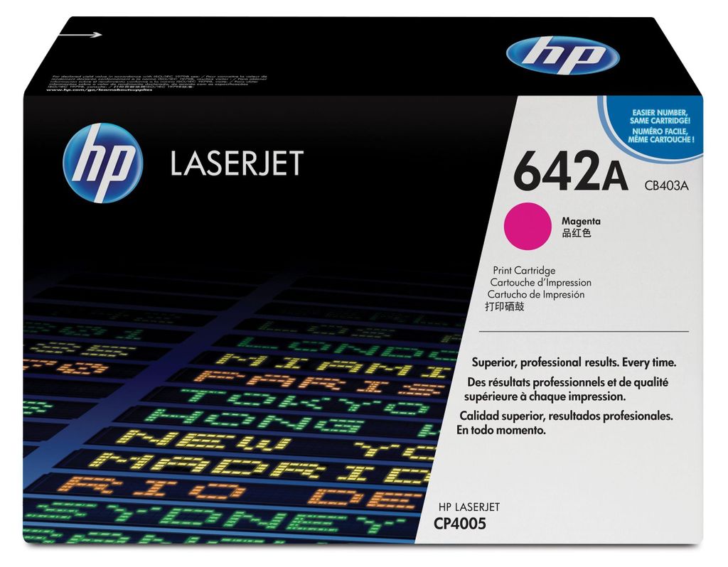 HP Toner CB403A 642A magenta