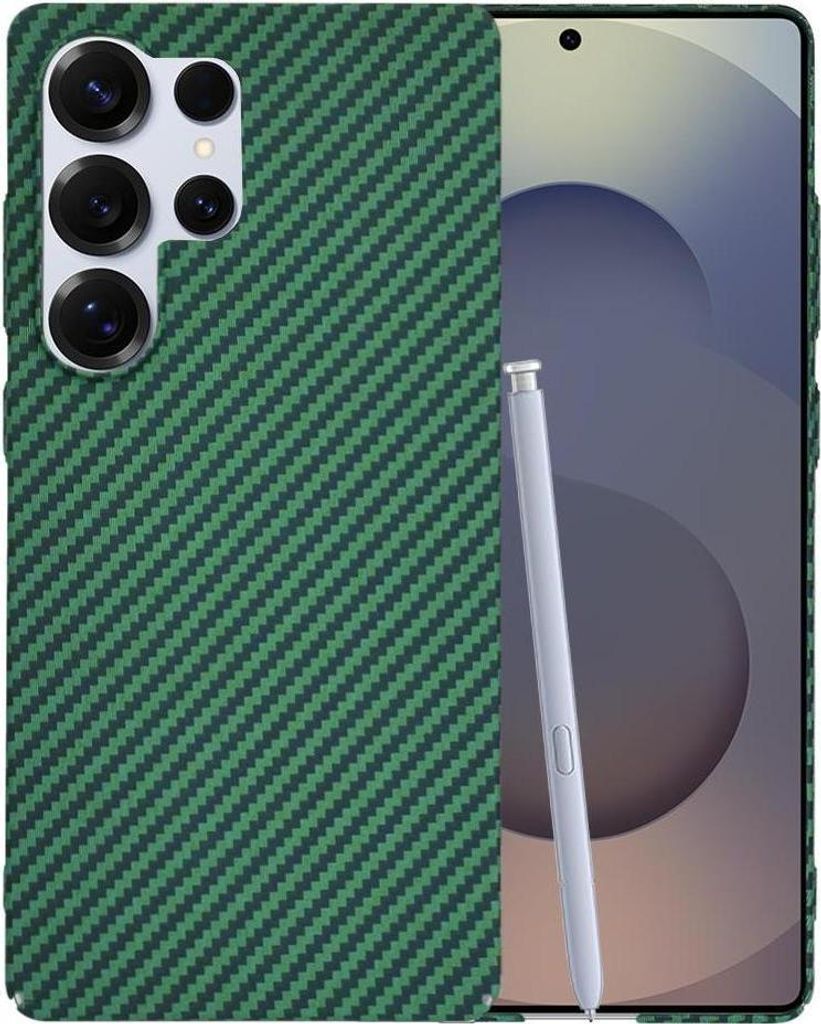 Techsuit Carbonite FiberShell Hülle für Samsung Galaxy S25 Ultra KP38079