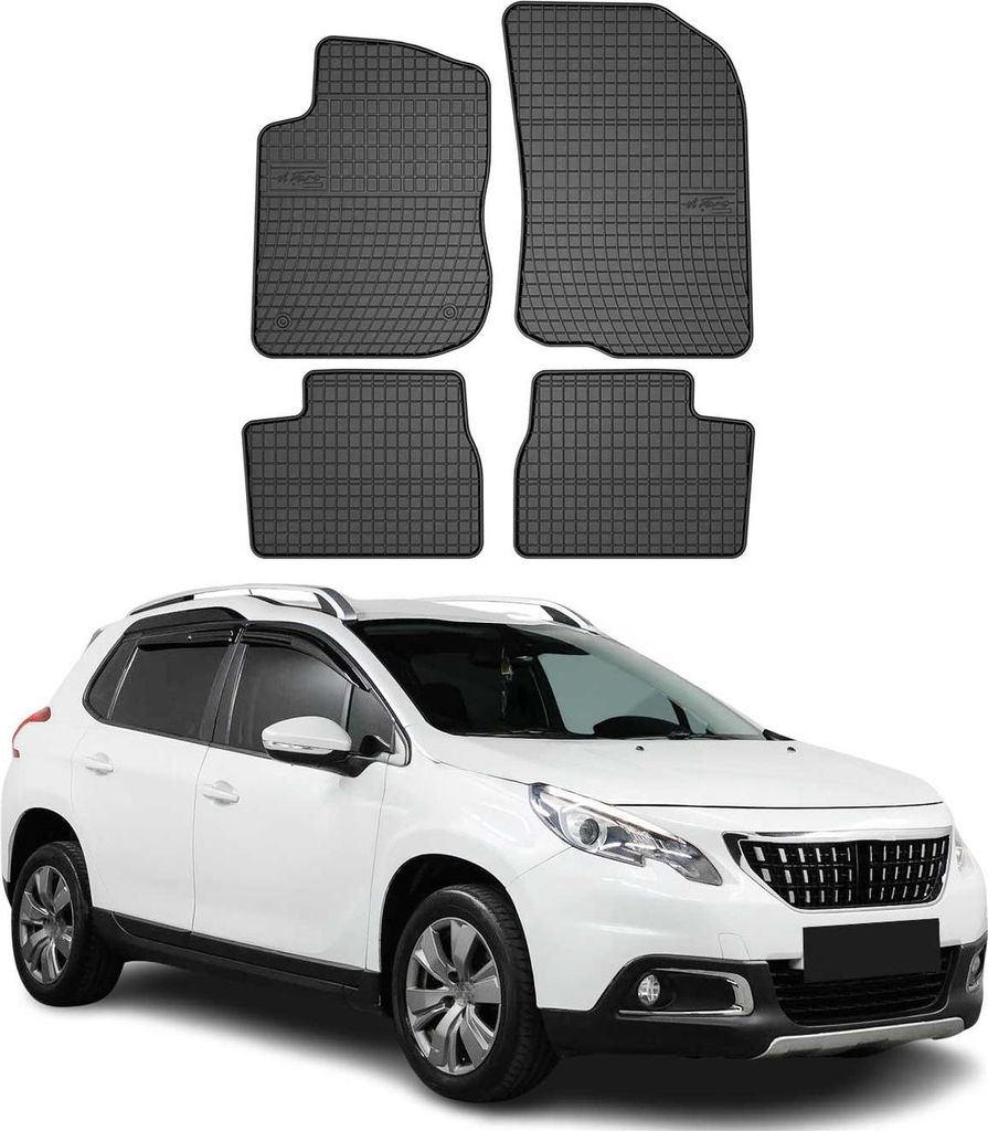 Tapis de Sol pour Peugeot 2008 2013-2019 OMAC Noir Image du produit 