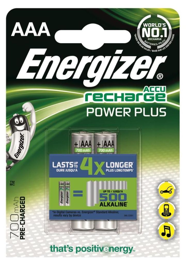 Energizer Akku Recharge -AAA HR03 Micro   700mAh        Obrázok produktu 
