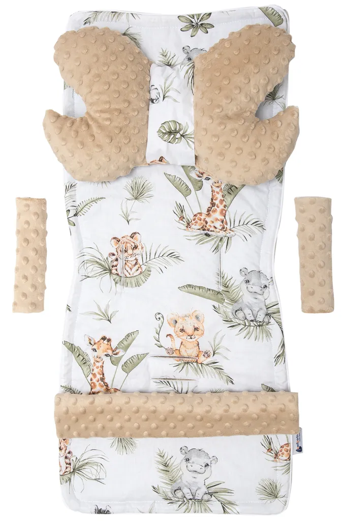 Coussin pour poussette anti-transpirant Safari et arche de jeu