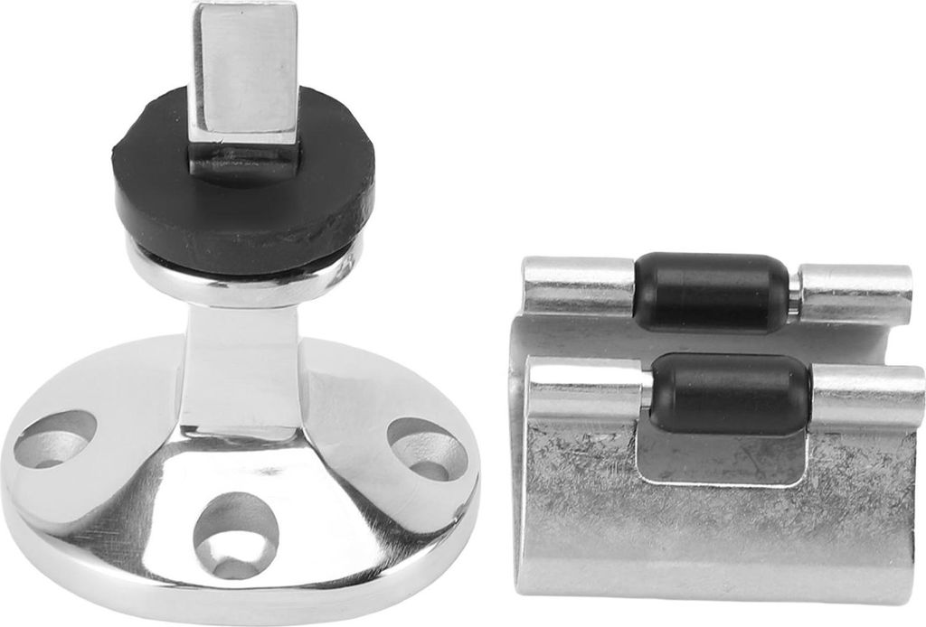 Türstopper und Halter aus Edelstahl 316, polierte Oberfläche, sichere Befestigung für Wohnmobil, Boot, Zuhause