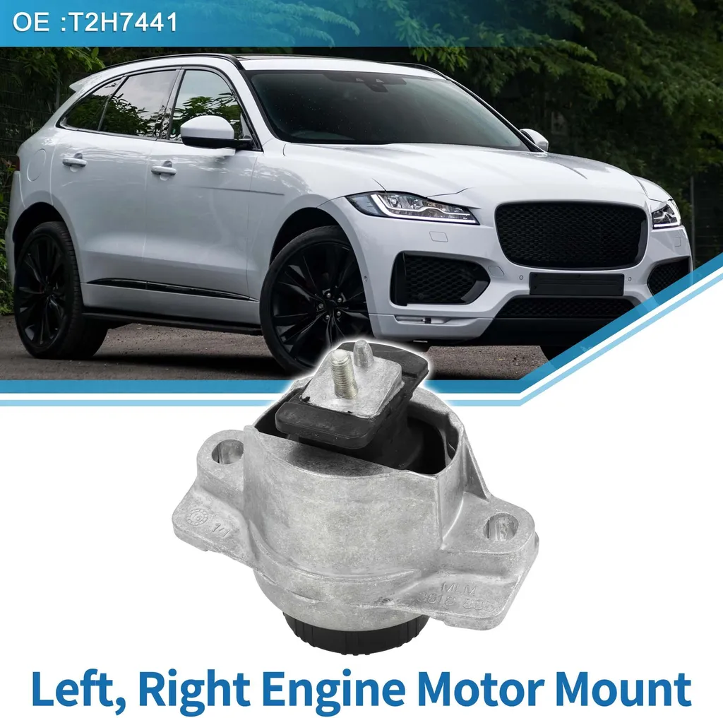 Support de fixation moteur en métal ultra résistant Jaguar T2H7441
