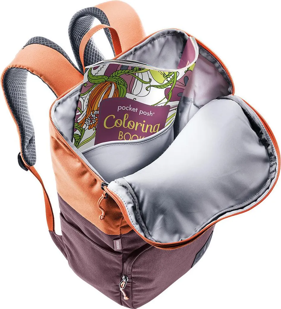 Deuter Overday Deepsea-Glacier: Zaino Urban 15L Eco-Friendly - 9