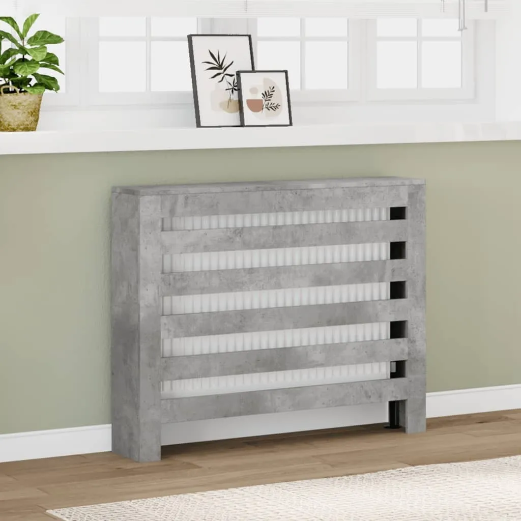 Offerta Copriradiatore Grigio Cemento 104x20x82 cm | Acquista Online