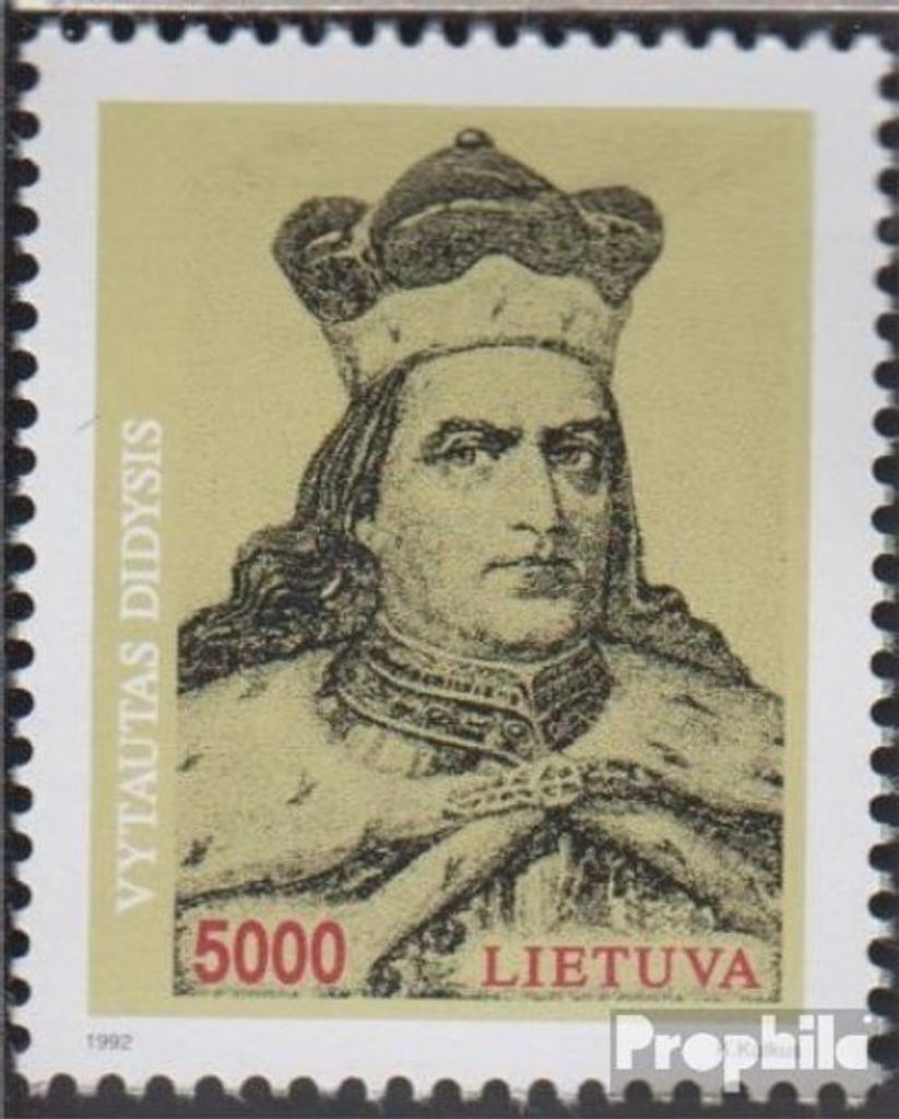 Briefmarken Litauen 1993 Mi 521 (kompl.Ausg.) postfrisch Vytautas